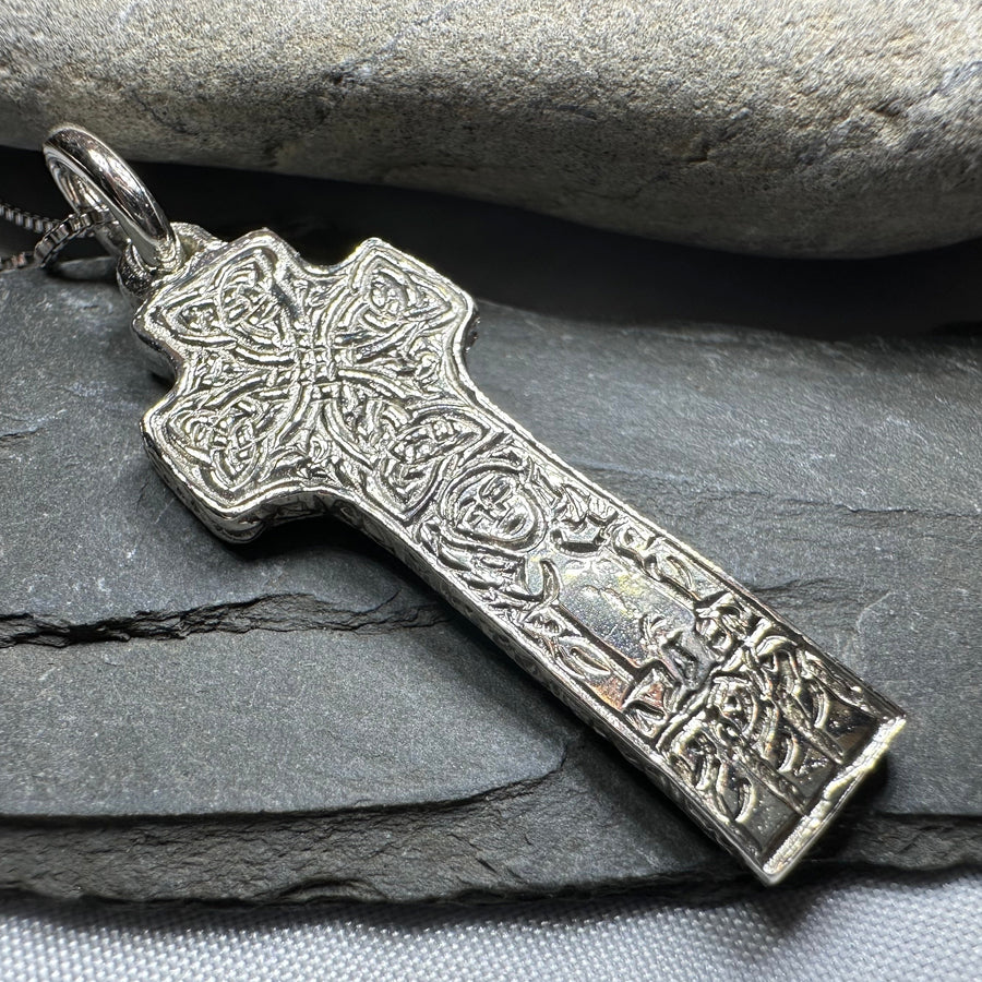 Artisan Irish Saint Patrick Cross Necklace - Made in Ireland