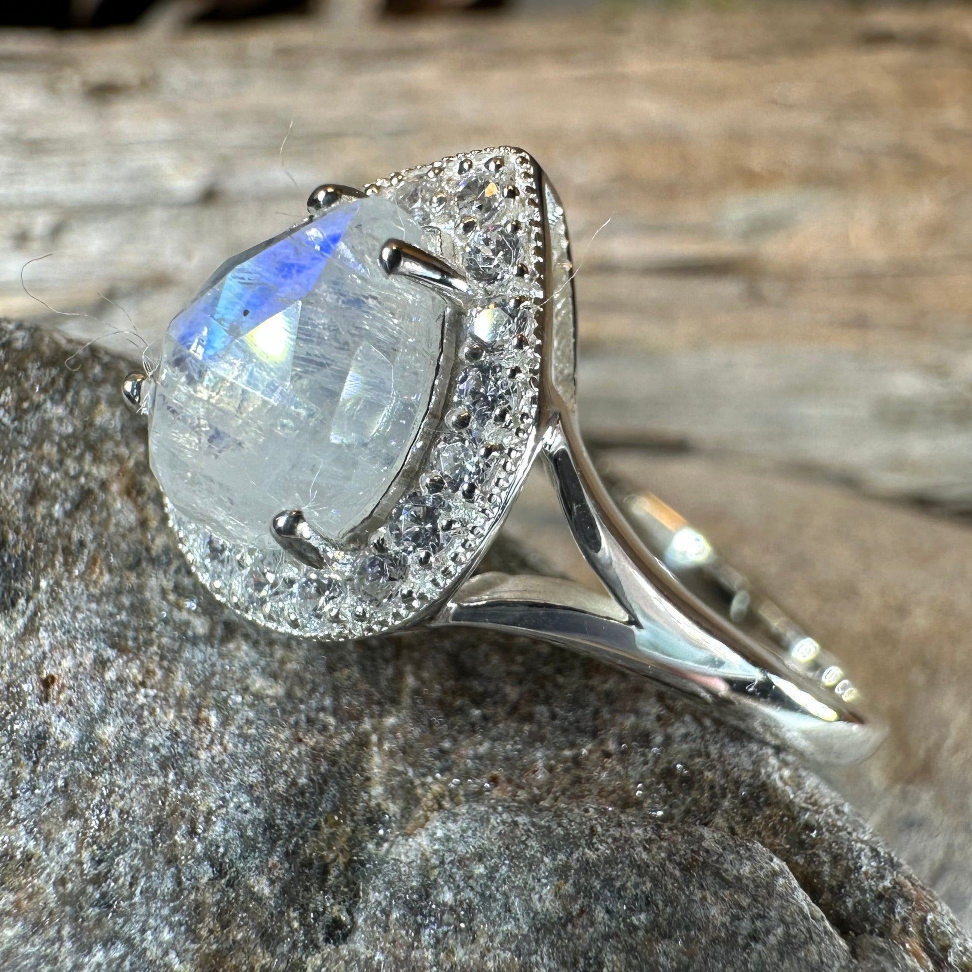 Lorelie Moonstone Ring — view 8