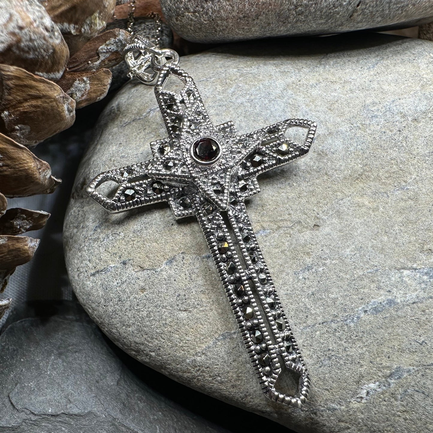 Wyn Celtic Cross Necklace