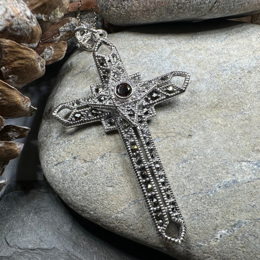 Wyn Celtic Cross Necklace — view 13