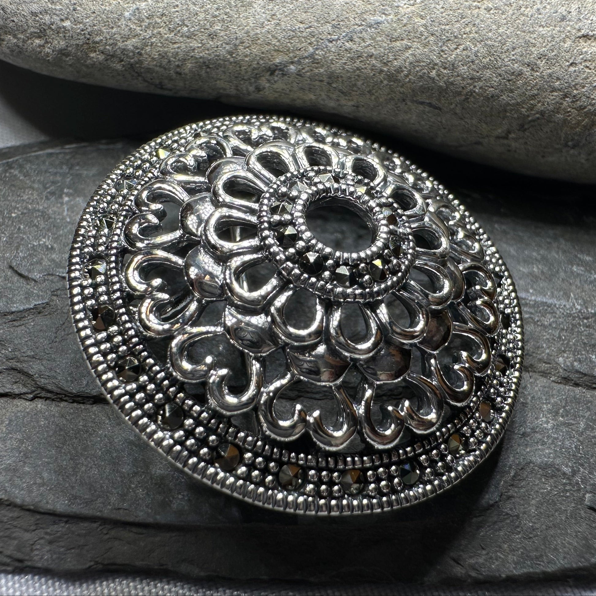 Halsey Celtic Knot Brooch — view 4