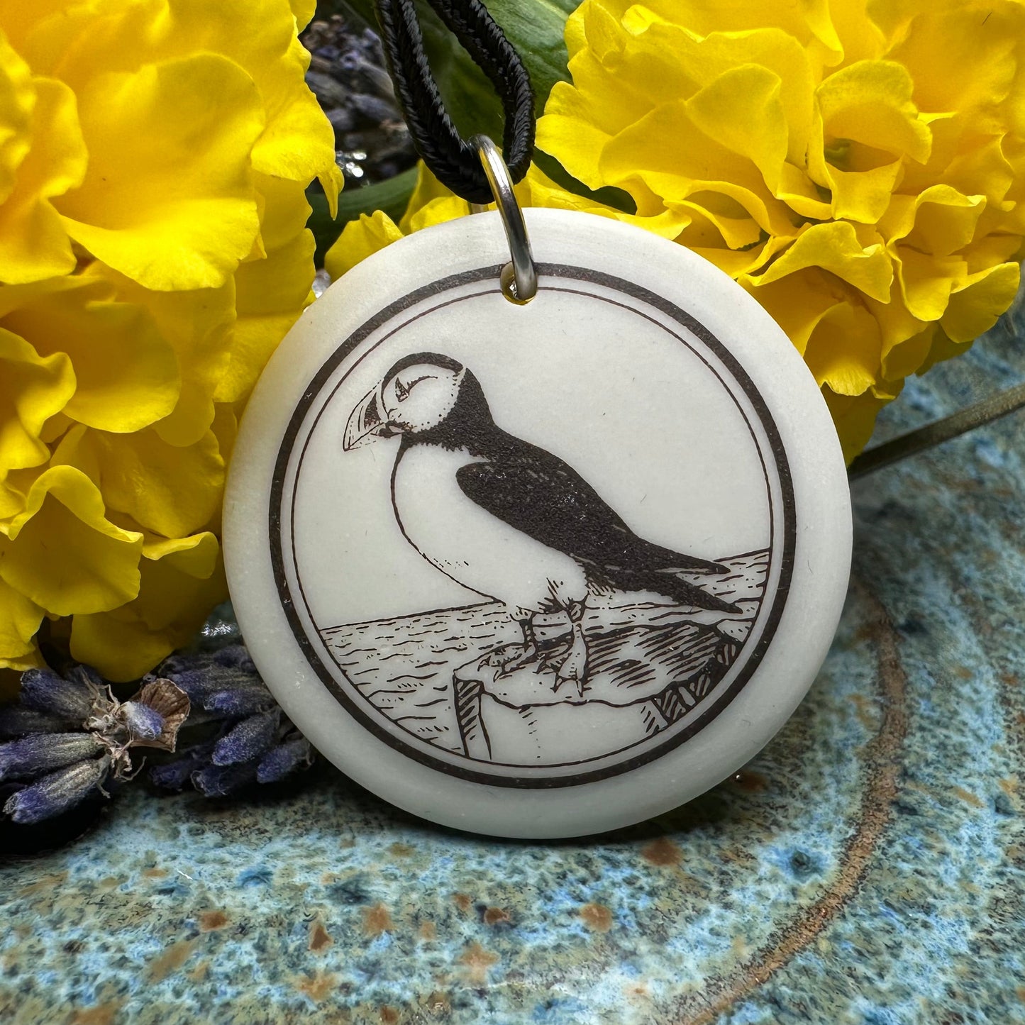 Artisan Puffin Necklace - Handmade in U.S.A.