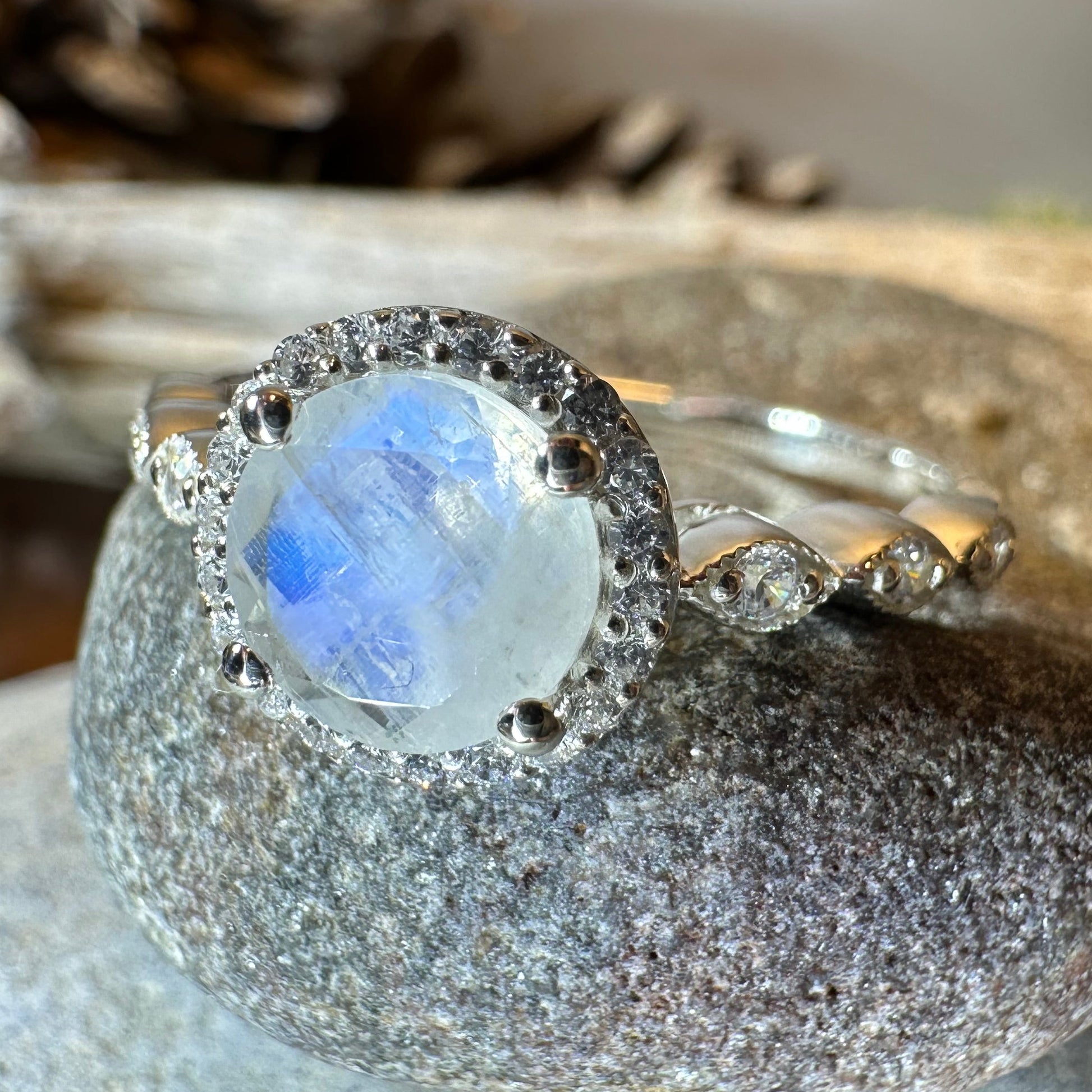 Dunaway Moonstone Ring — view 13