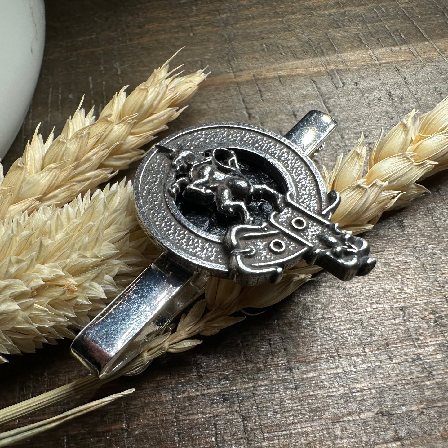 Scotland Unicorn Tie Bar for Men - Handmade in Scotland
