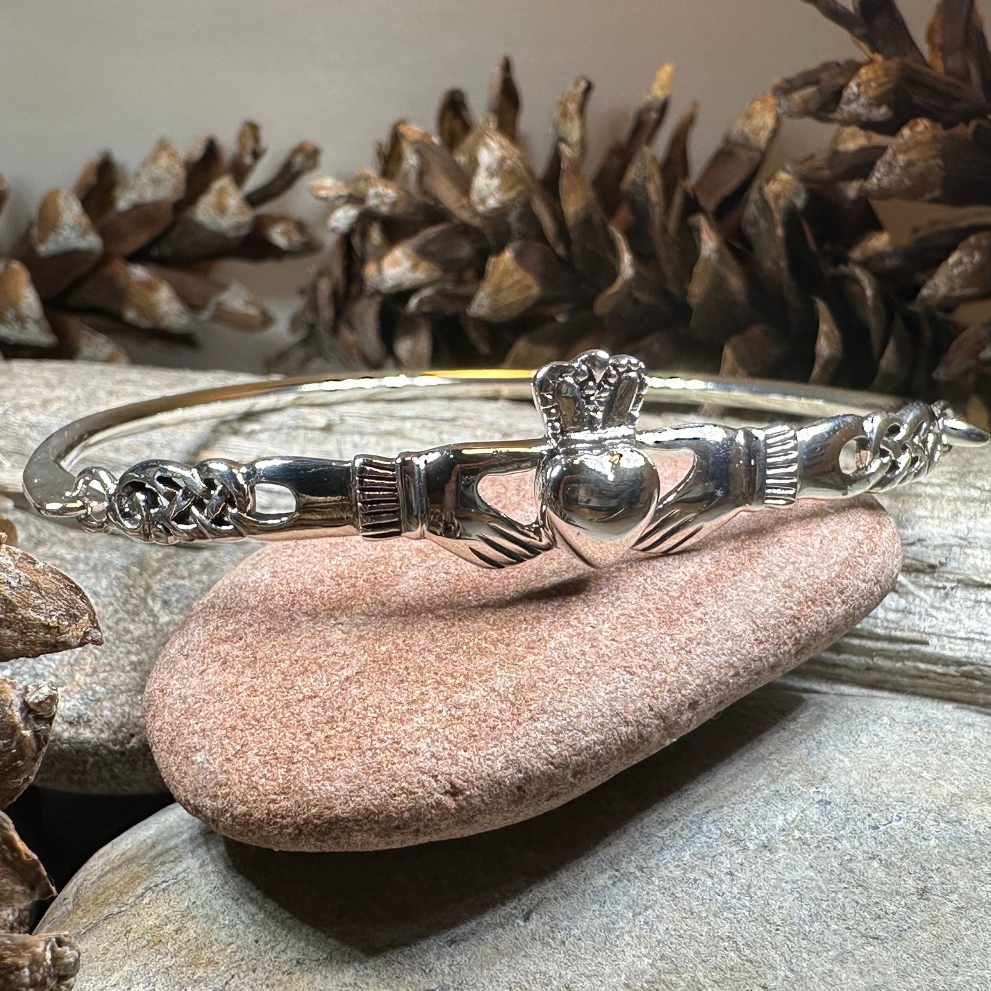 Pure Romance Irish Claddagh Bracelet
