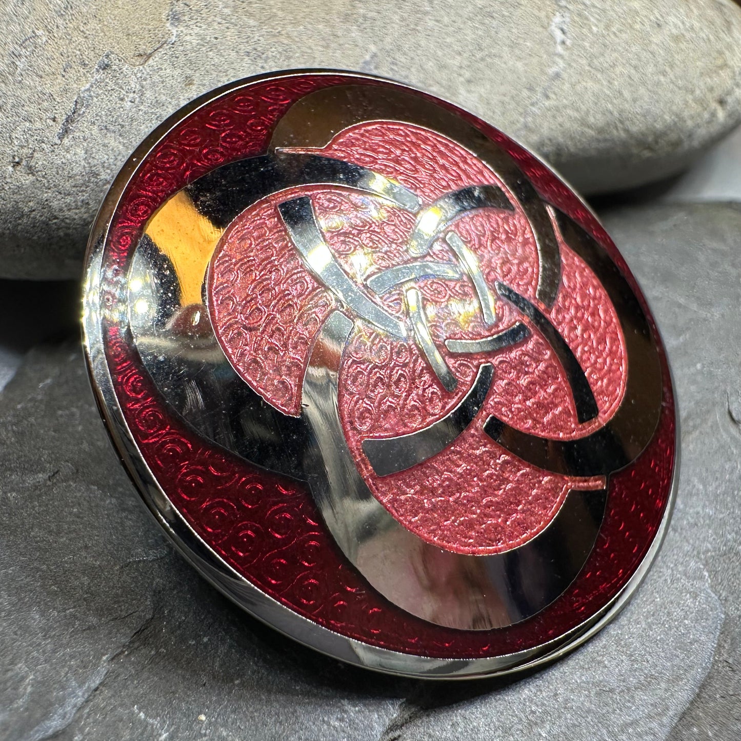 Five Fold Celtic Brooch — view 7