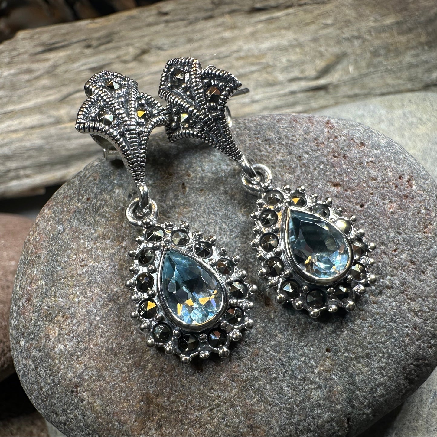Coco Marcasite Earrings