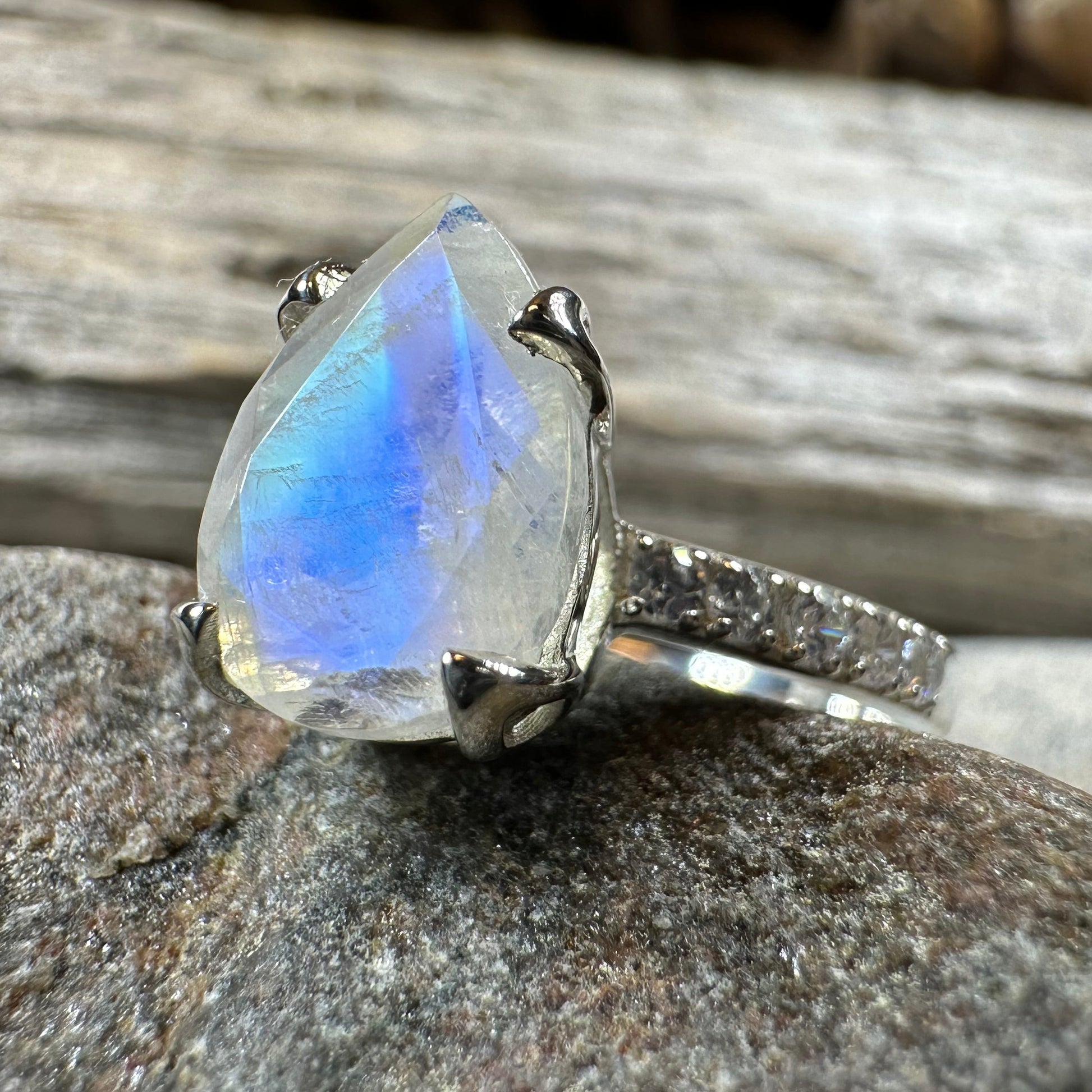 Kerrilyn Moonstone Ring — view 3
