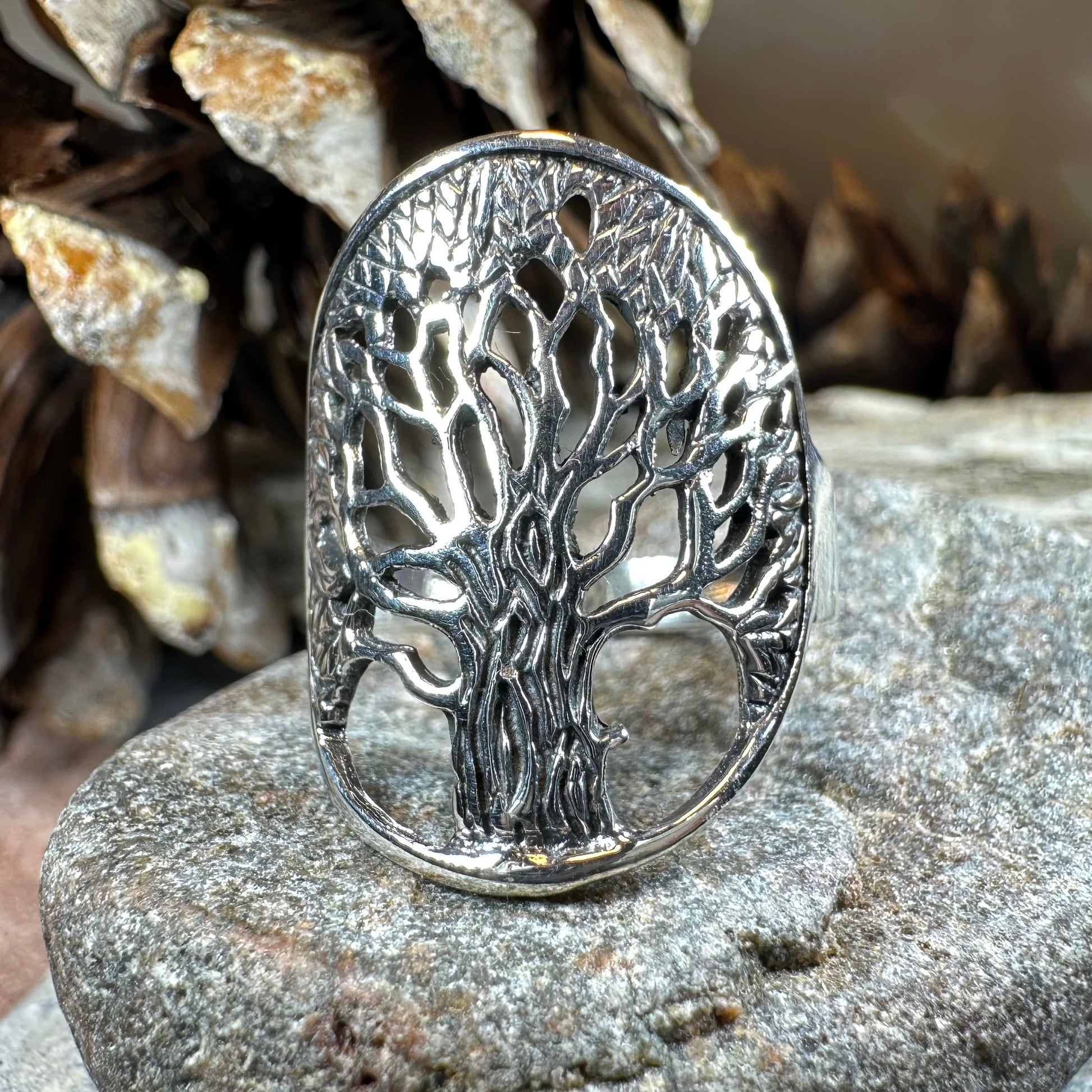 Realistic Tree of Life Ring — view 11