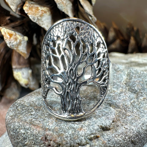 Load image into Gallery viewer, Realistic Tree of Life Ring
