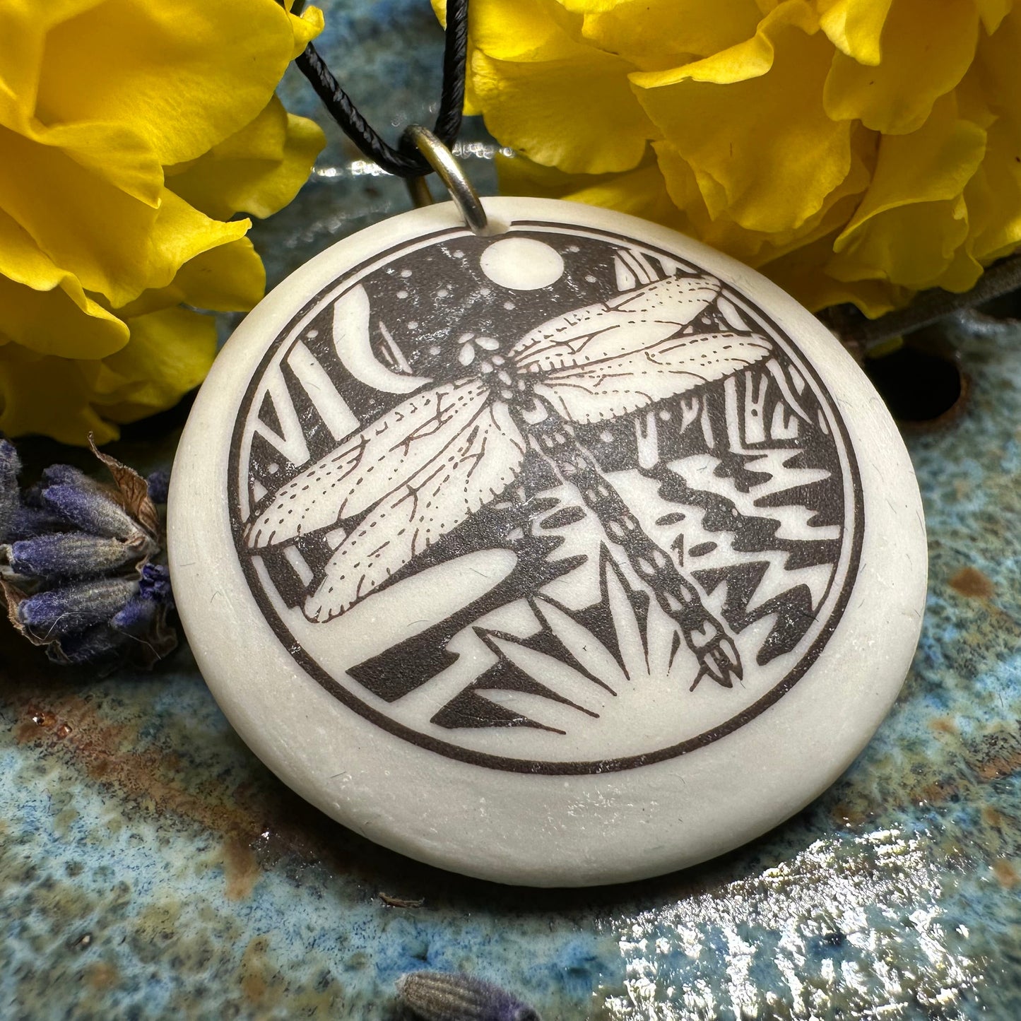 Artisan Dragonfly Necklace - Handmade in the U.S.A.