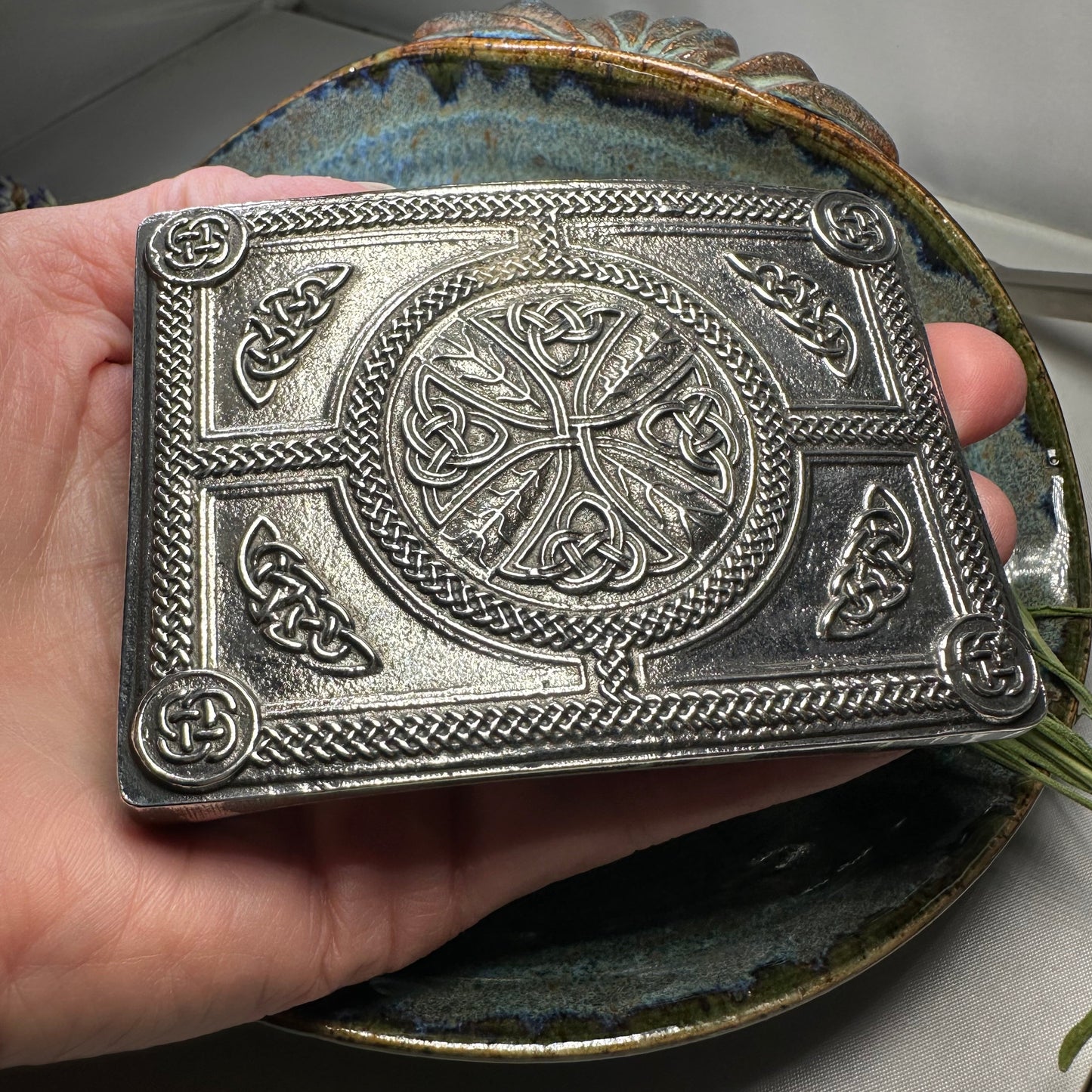 Laird Celtic Kilt Belt Buckle - Handmade in Scotland