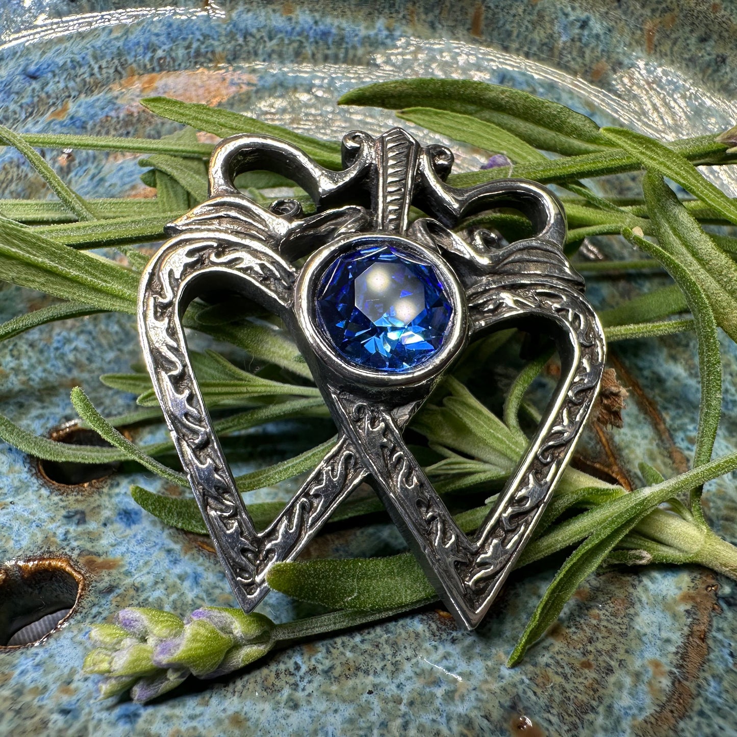 Roxelana Scottish Luckenbooth Brooch - Handmade in Scotland