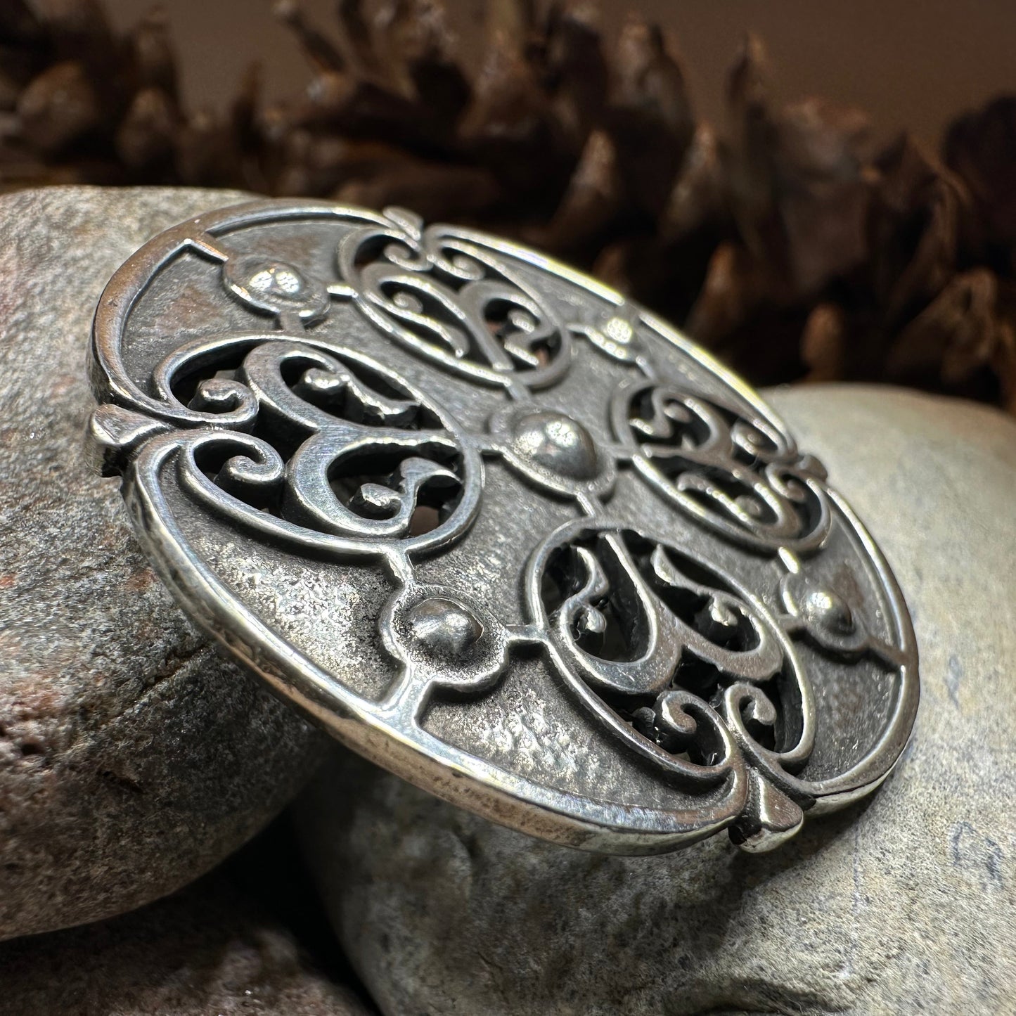 Galloway Hoard Pewter Brooch - Historic Replica