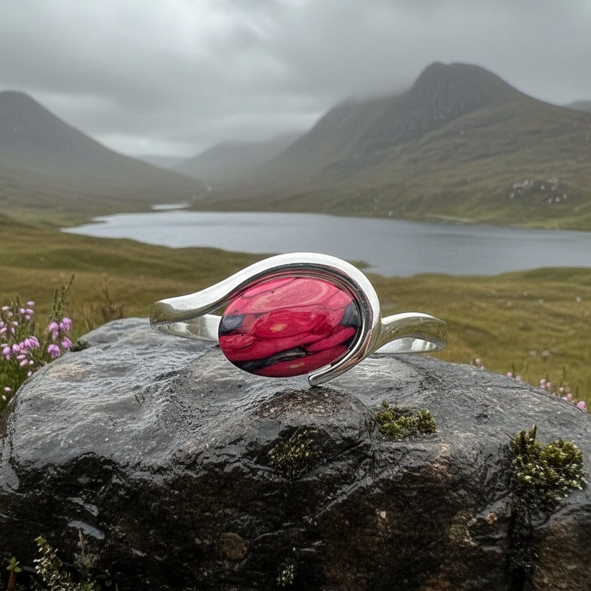 Scotland Heathergems Bracelet - Handmade in Scotland