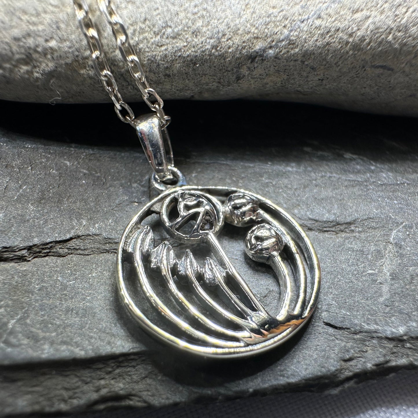 Mackintosh Rose Necklace — view 6