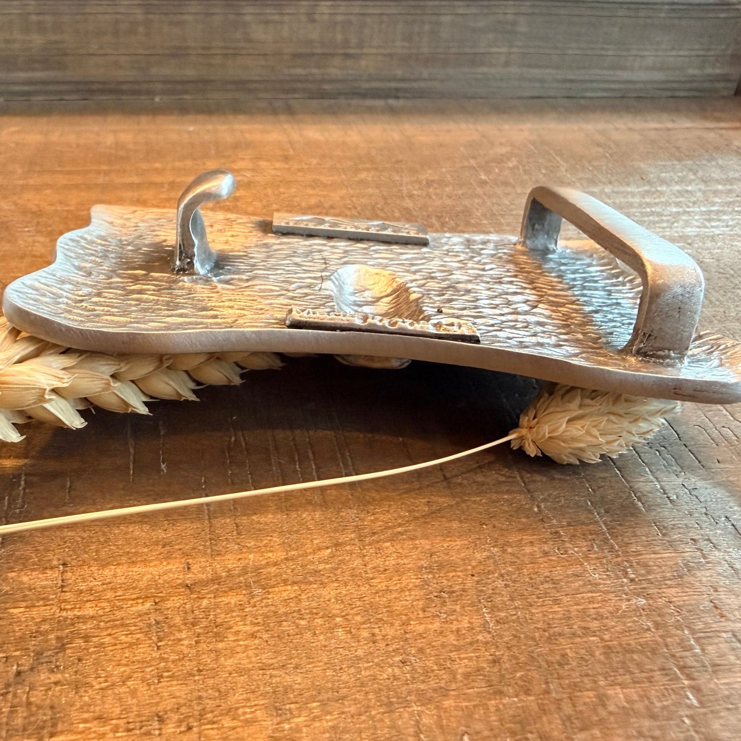 Thistle & Stag Kilt Belt Buckle - Handmade in Scotland