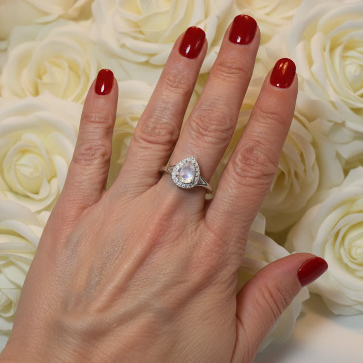Lorelie Moonstone Ring — view 5