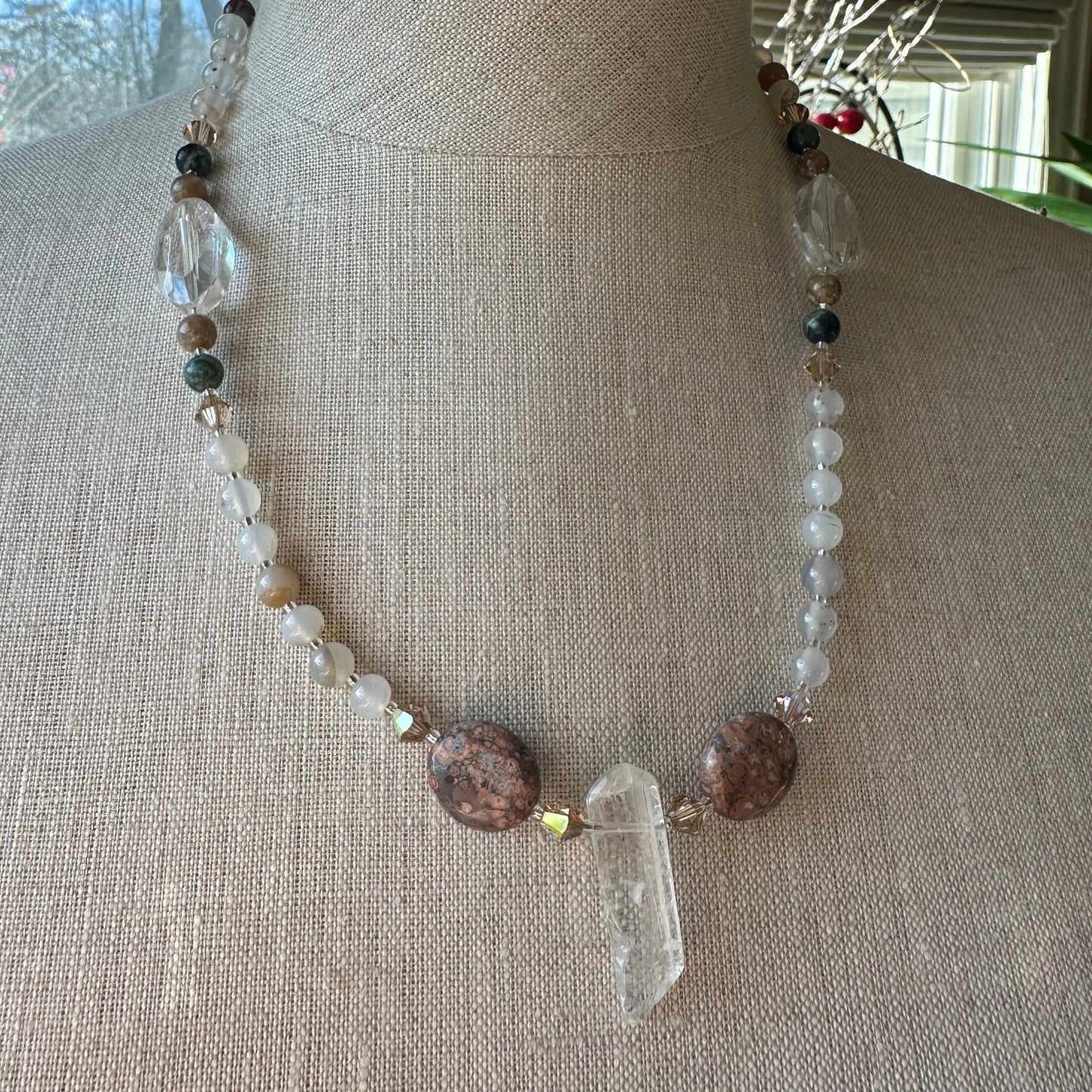 Celtic Mystic Crystal Necklace — view 5