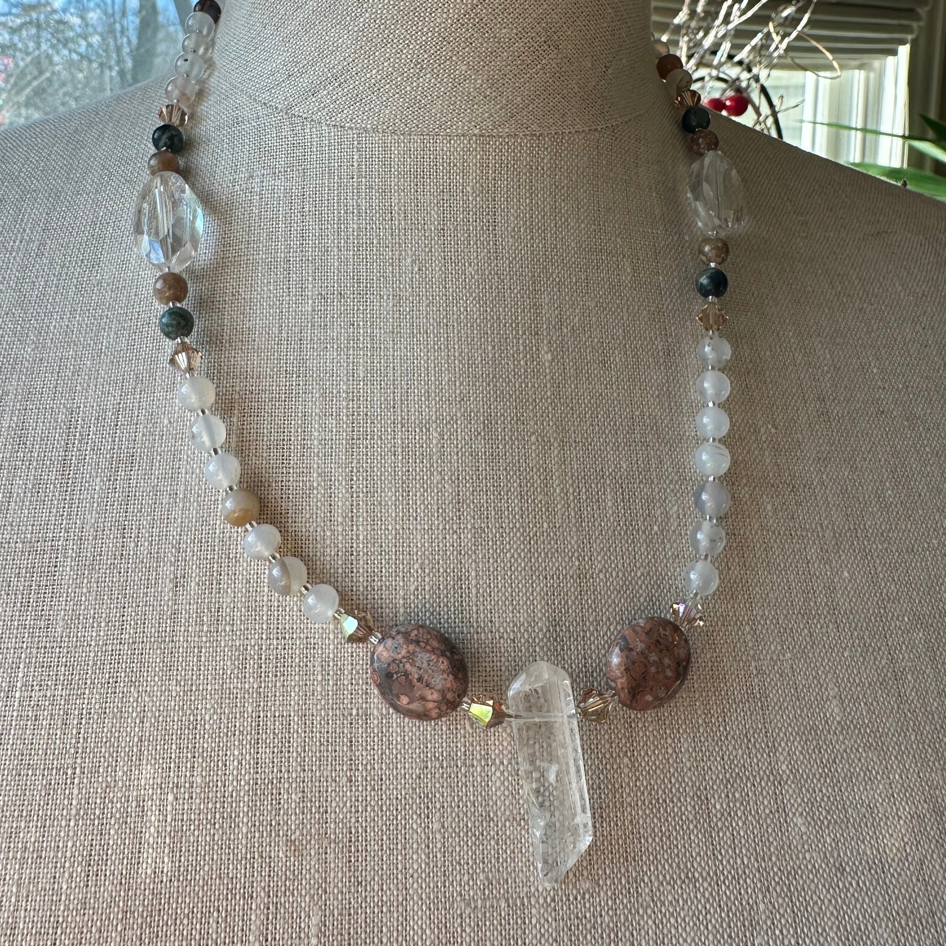 Celtic Mystic Crystal Necklace — view 5