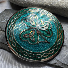 Load image into Gallery viewer, Celtic Shamrock Brooch
