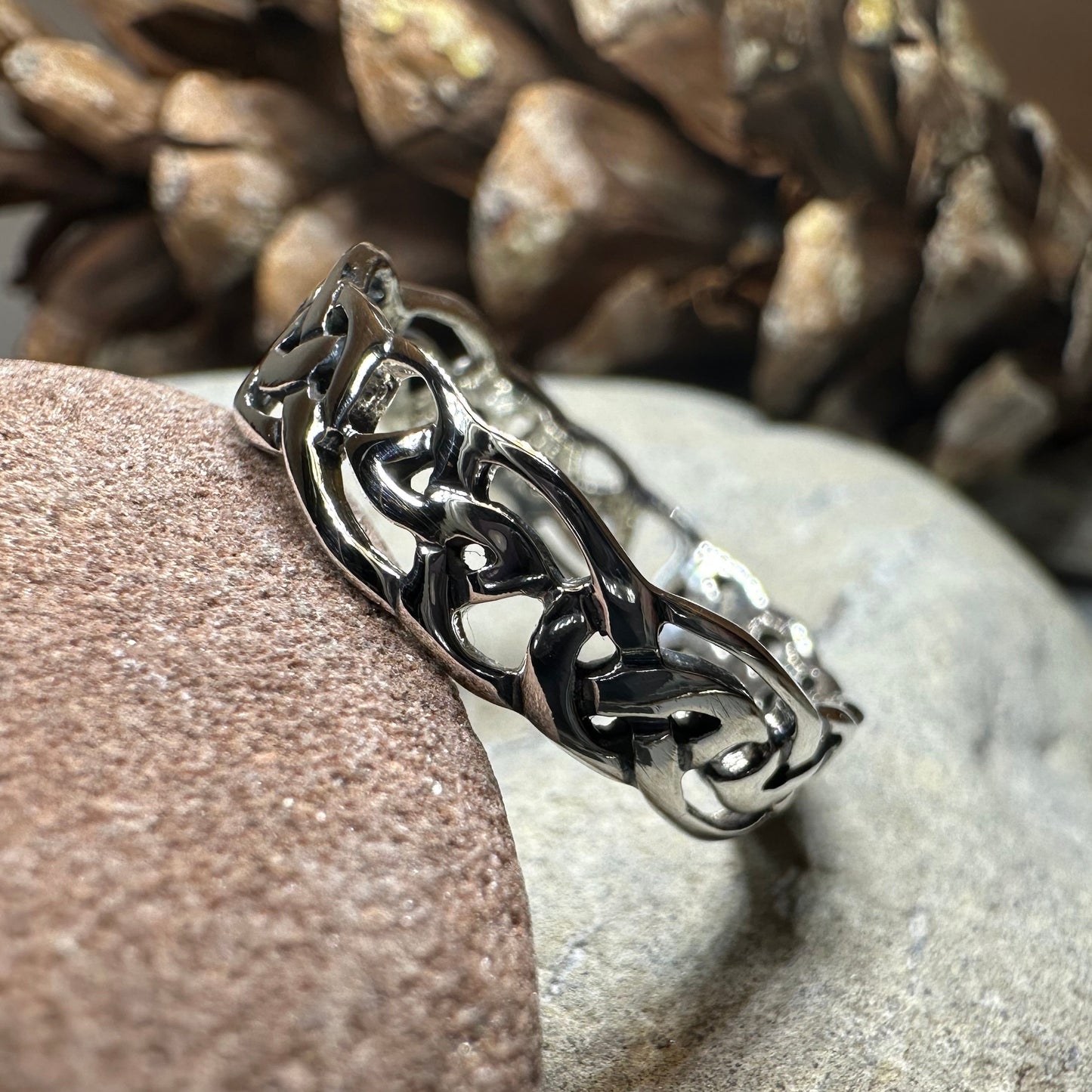 Classic Simplicity Celtic Knot Ring — view 5