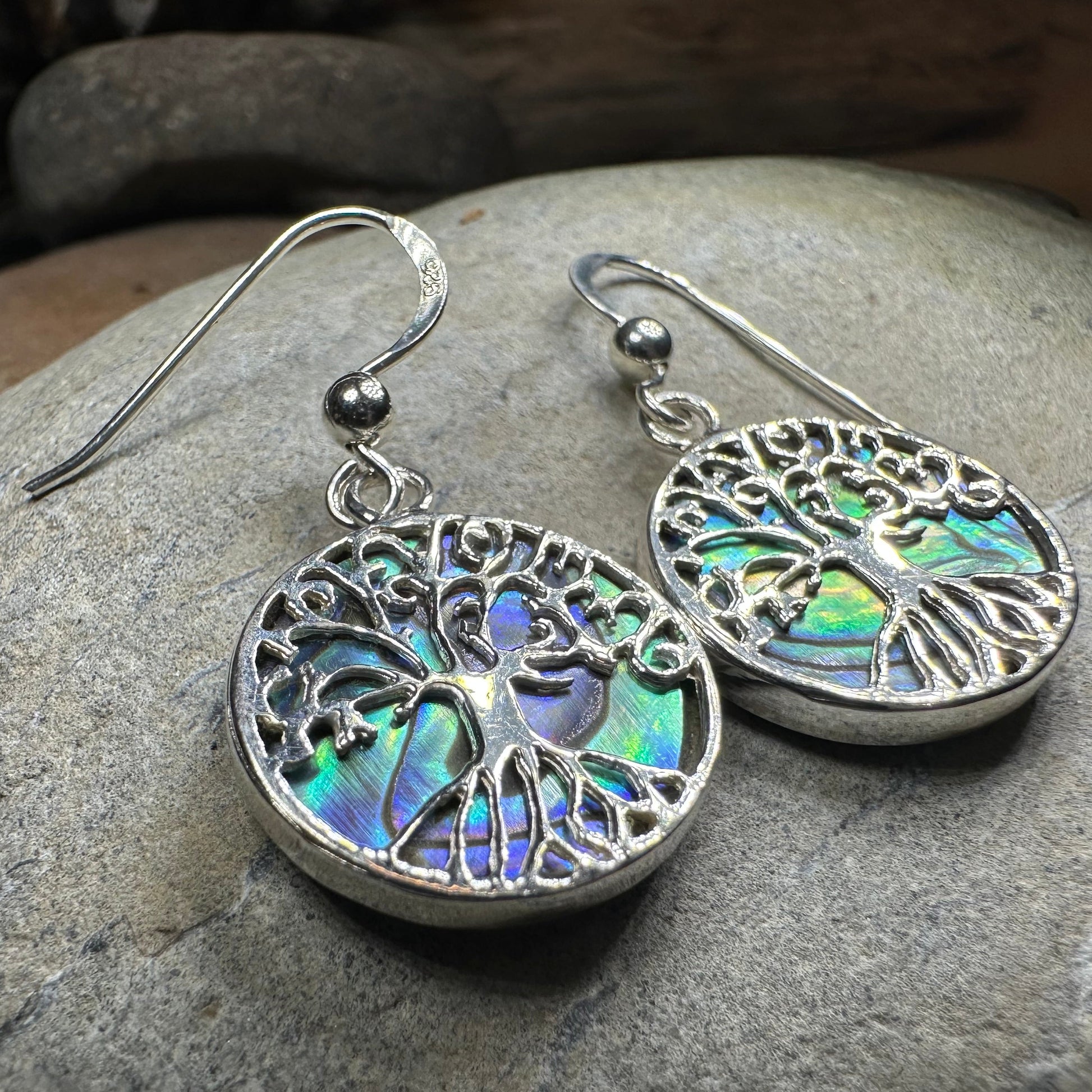Veronica Tree of Life Earrings — view 6