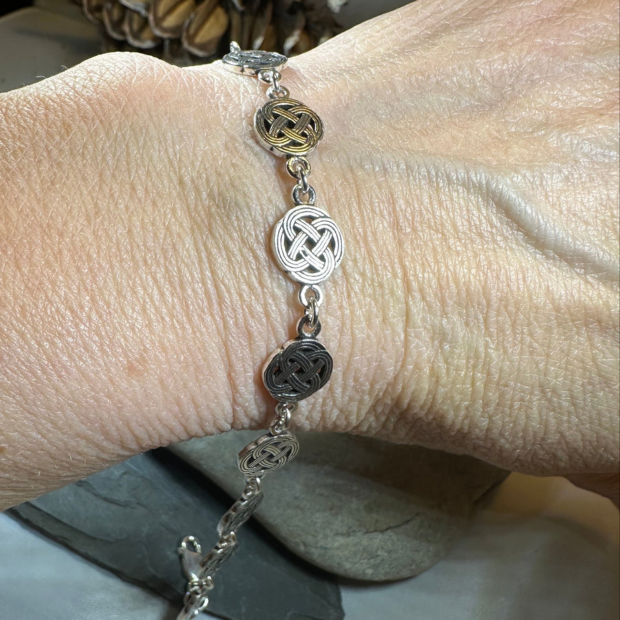 Irish Celtic Love Knot Bracelet