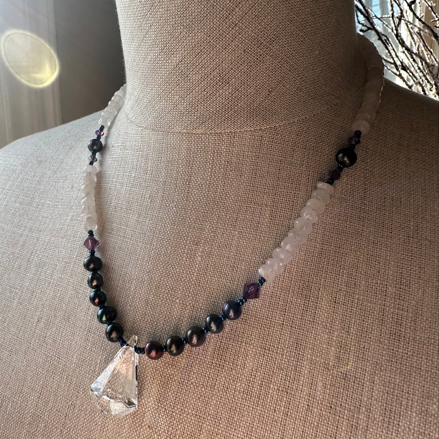 Highland Seasons Crystal Necklace — view 10