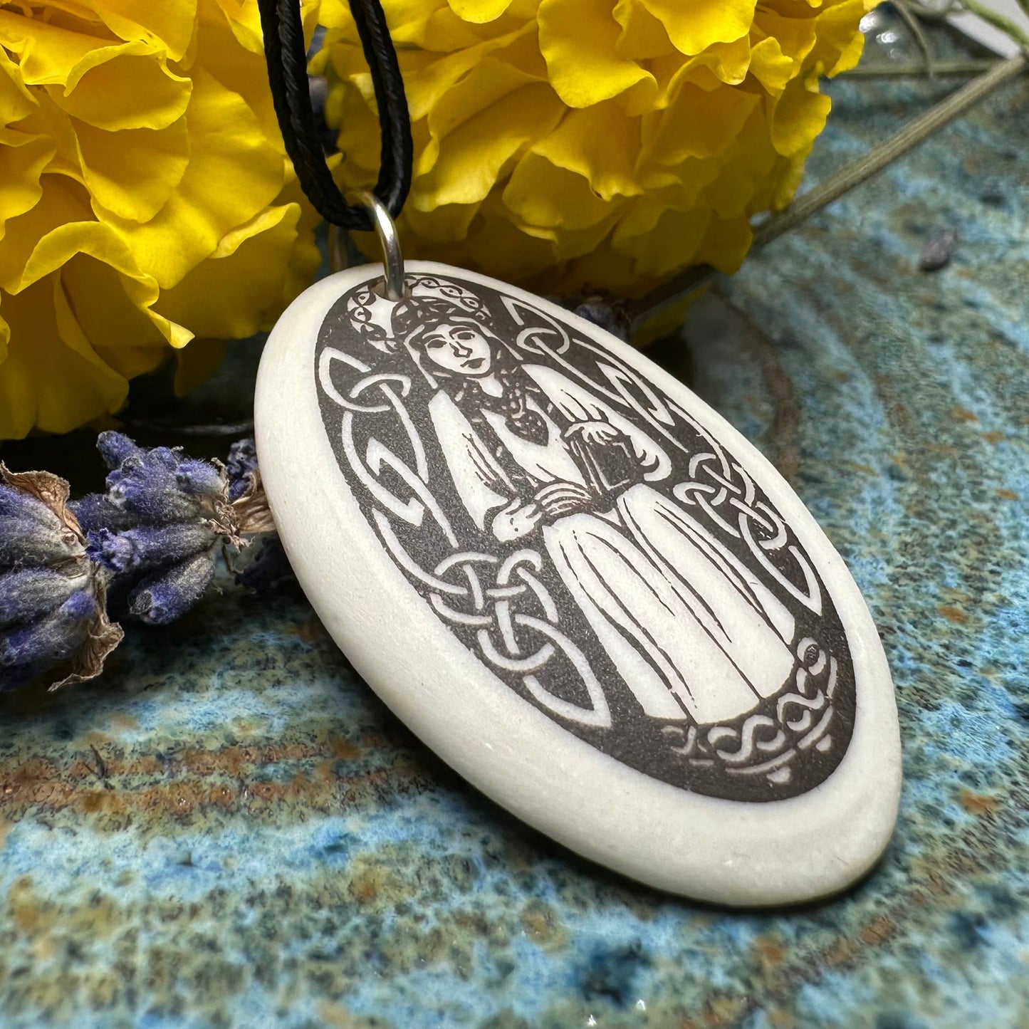 Artisan Scottish Saint Margaret Necklace - Handmade in the U.S.A.