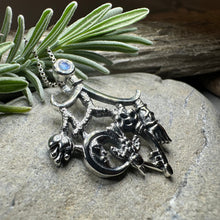 Load image into Gallery viewer, Moonstone Italian Cimaruta Pendant
