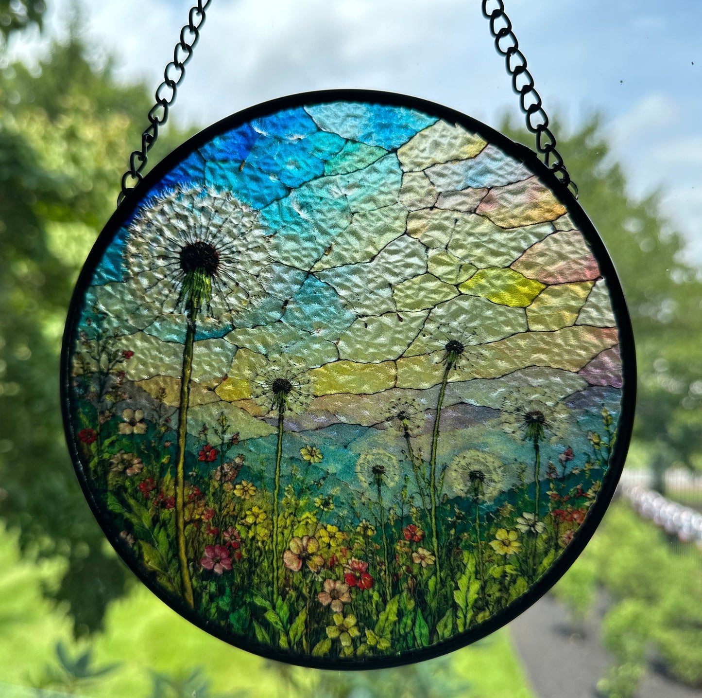 Make A Wish Dandelion Suncatcher