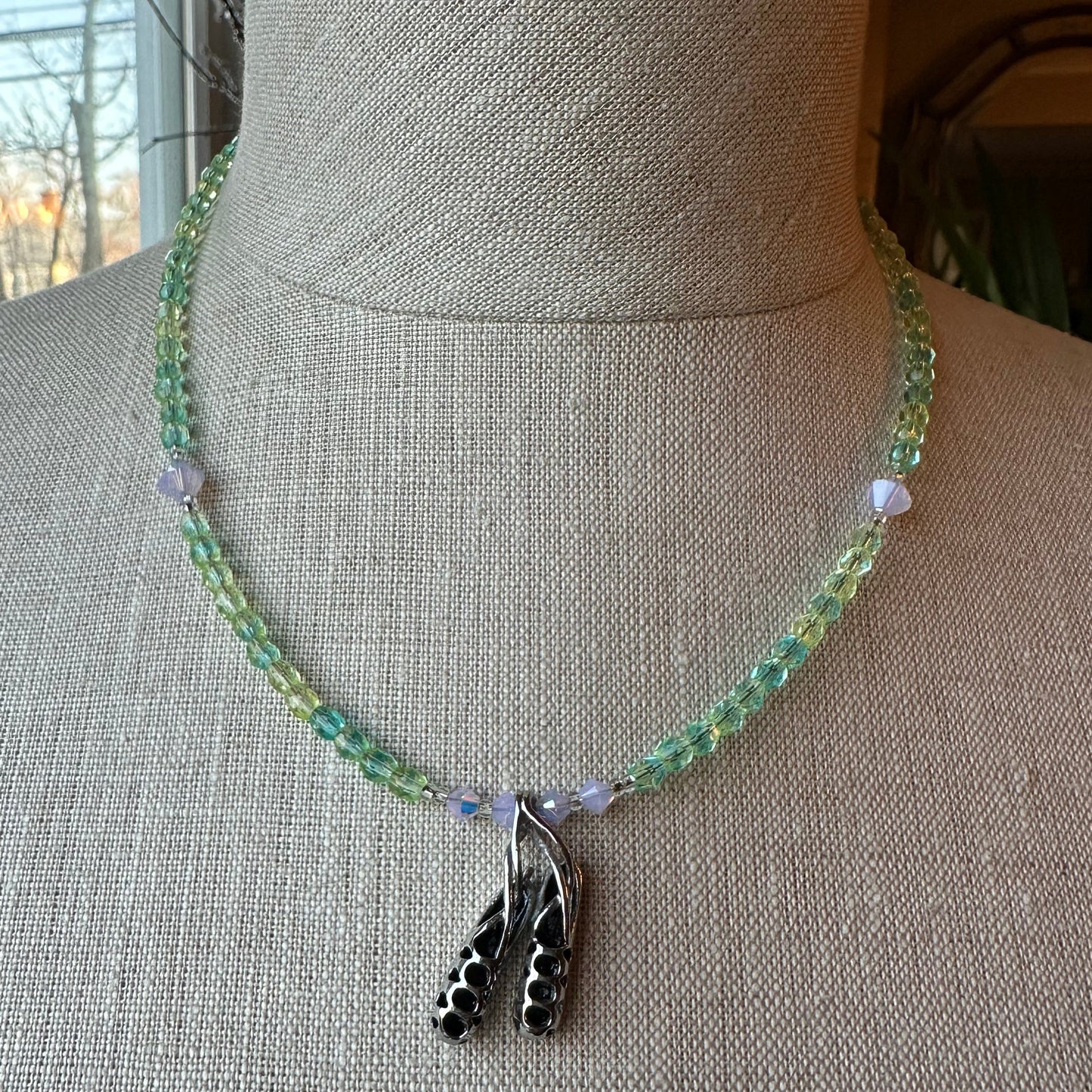 Sweet Irish Dance Shoe Necklace — view 11