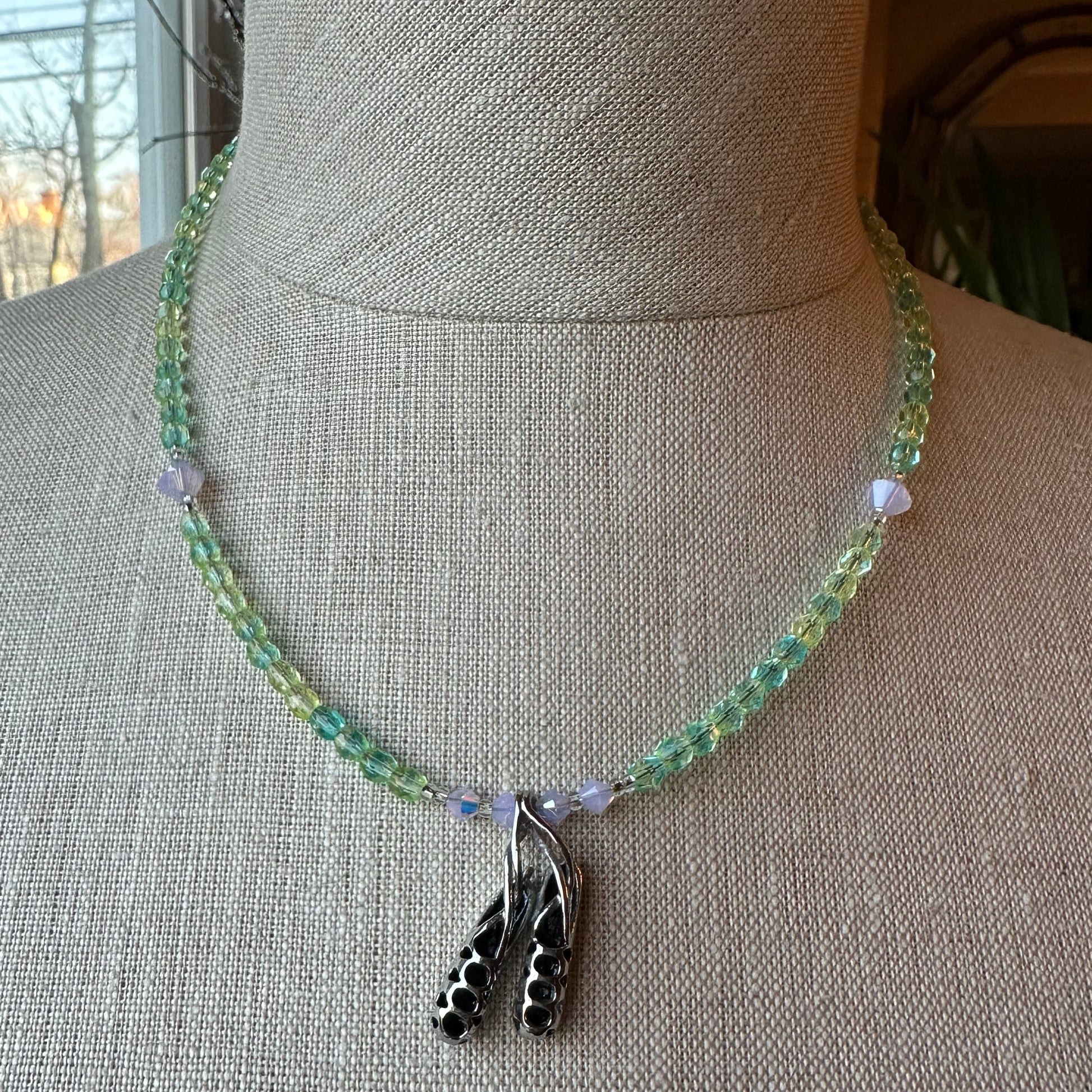 Sweet Irish Dance Shoe Necklace — view 11