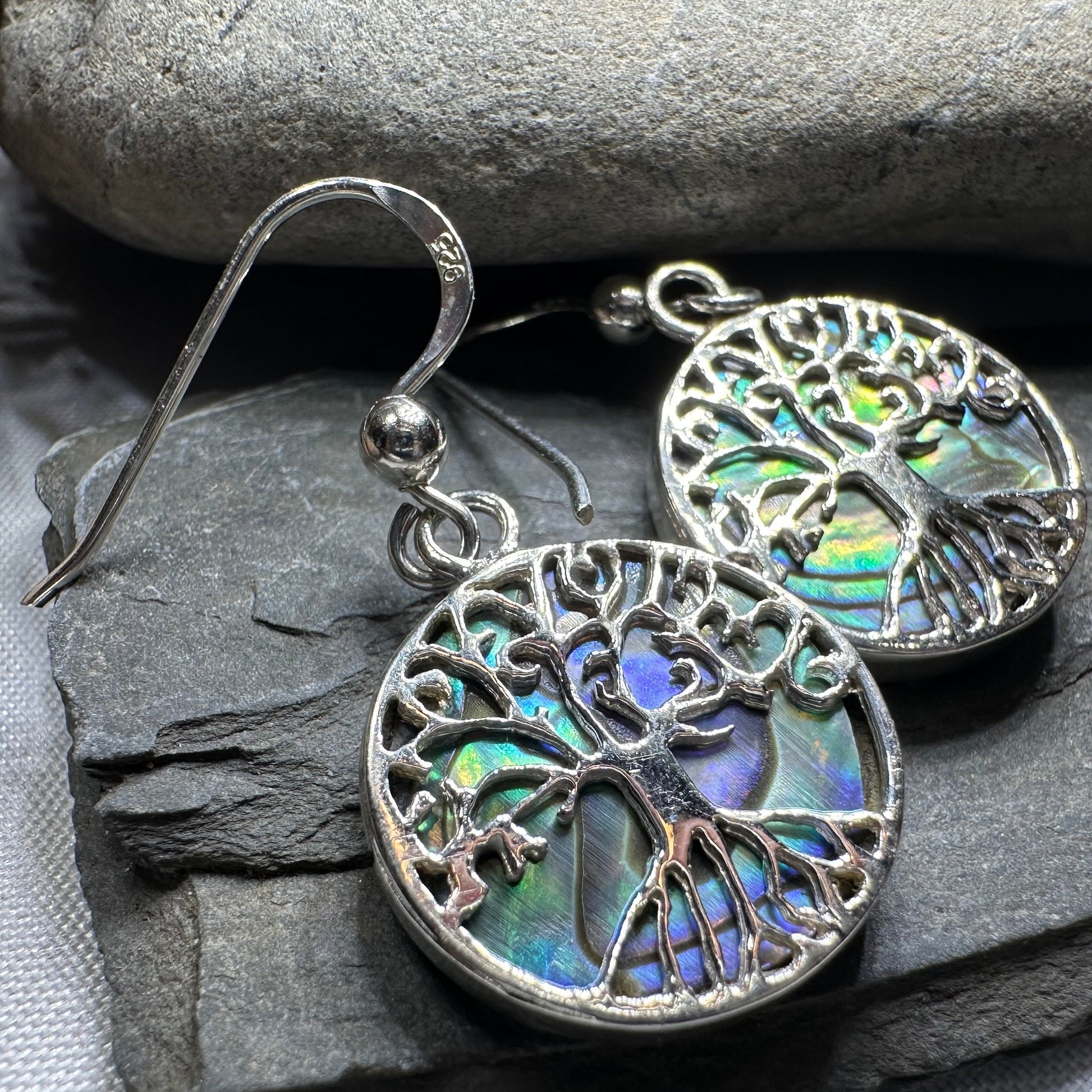 Veronica Tree of Life Earrings — view 8