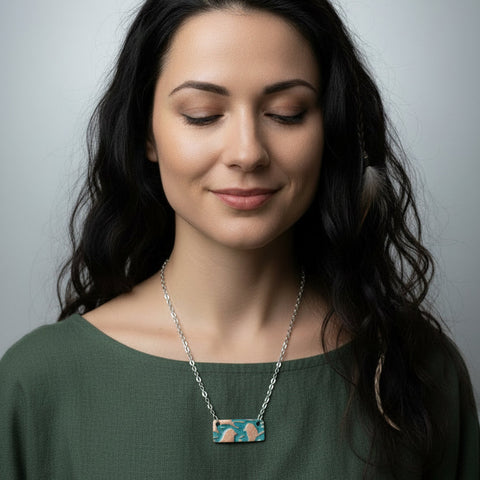 Load image into Gallery viewer, Summersong Bird Copper Necklace
