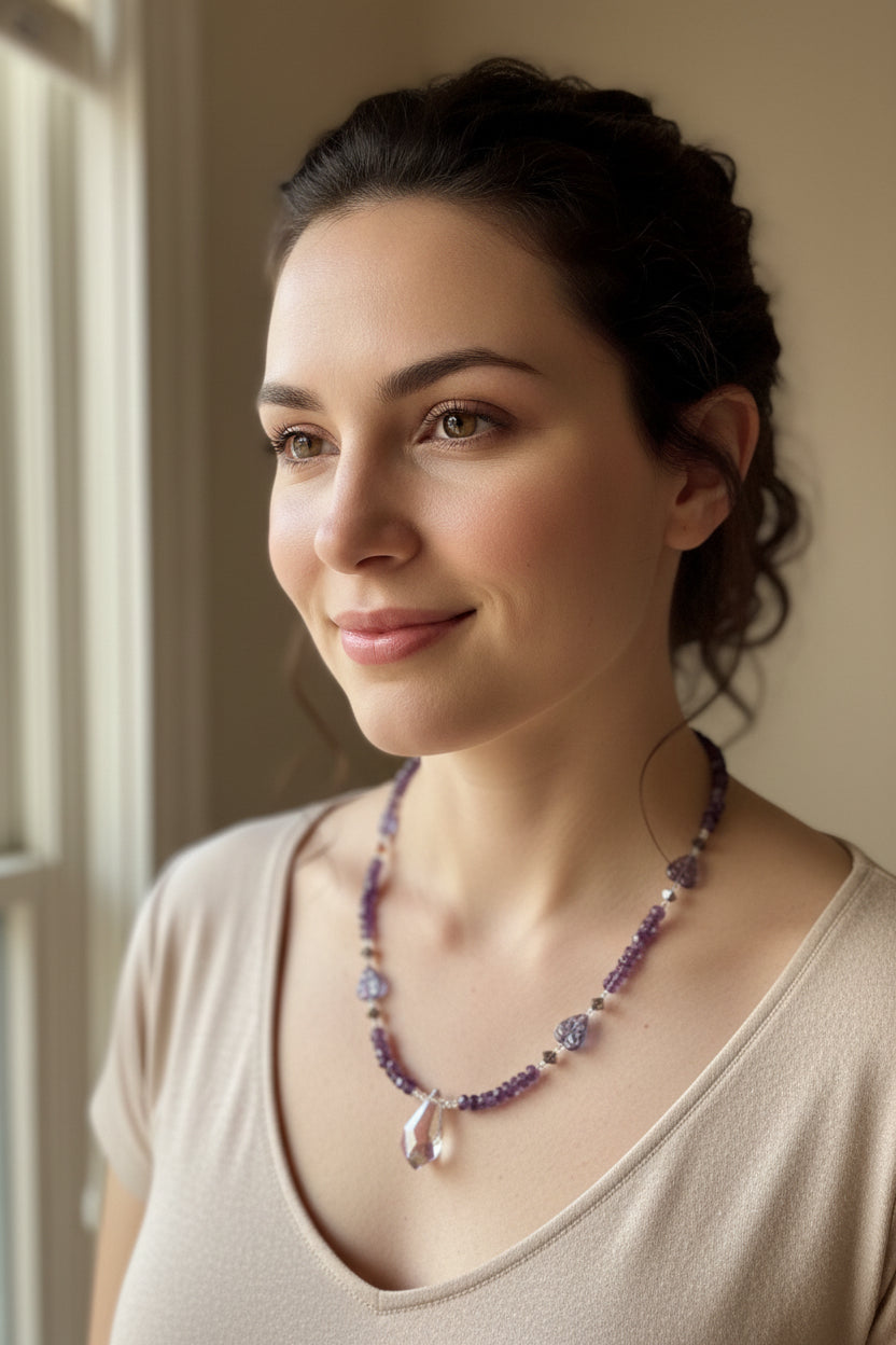 Highland Seasons Crystal Necklace — view 8