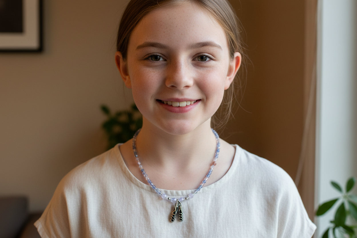 Sweet Irish Dance Shoe Necklace — view 8