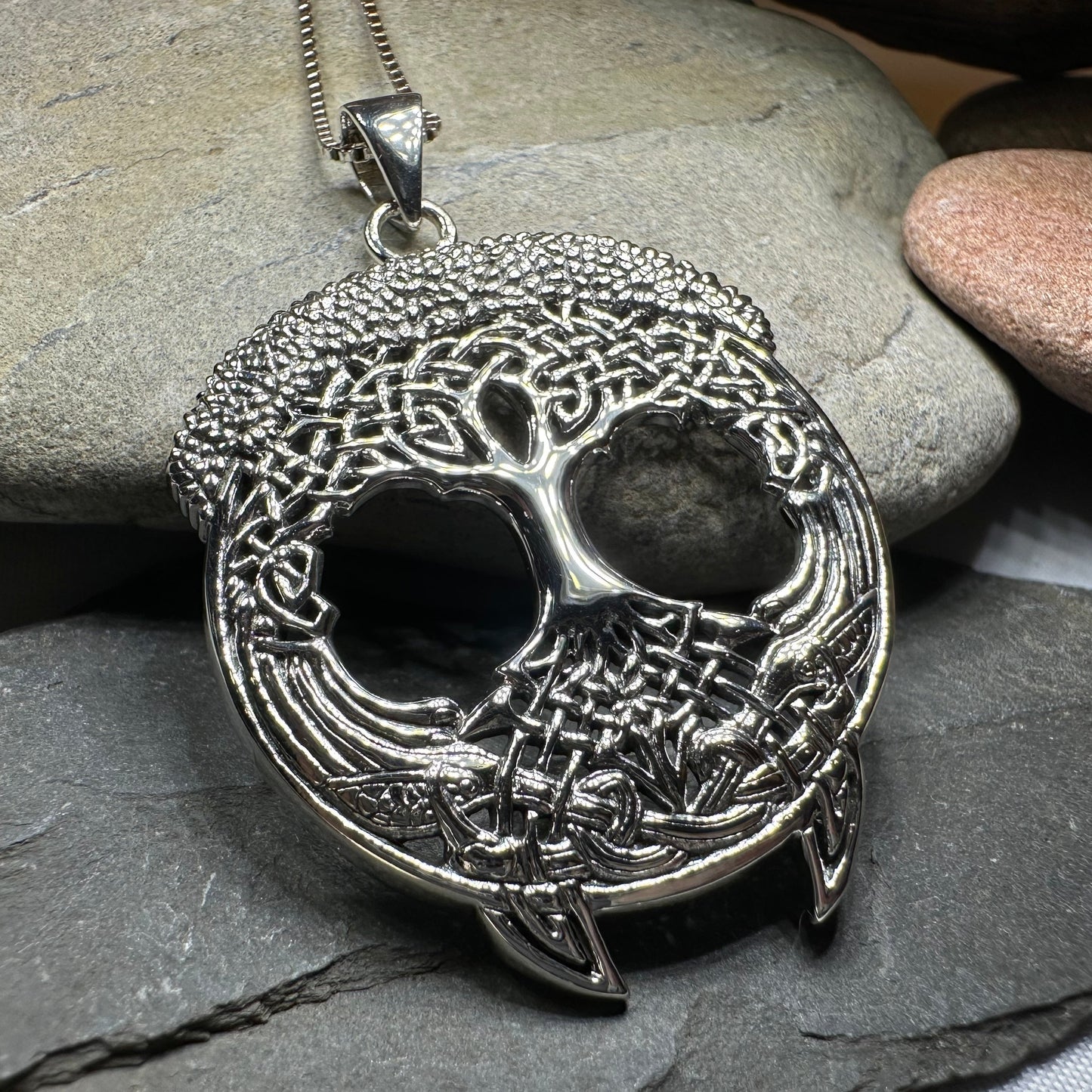 Celtic Soul Tree of Life Necklace — view 3