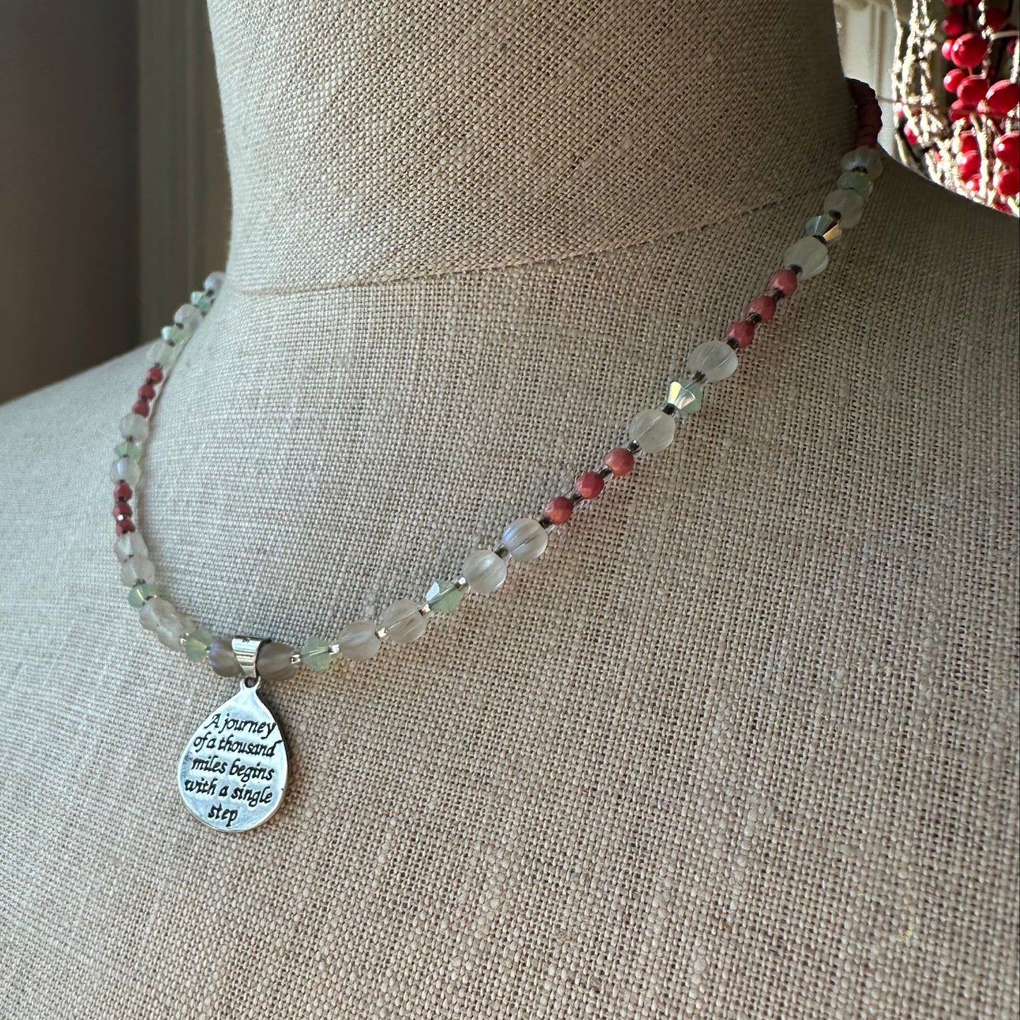 New Start Inspirational Necklace