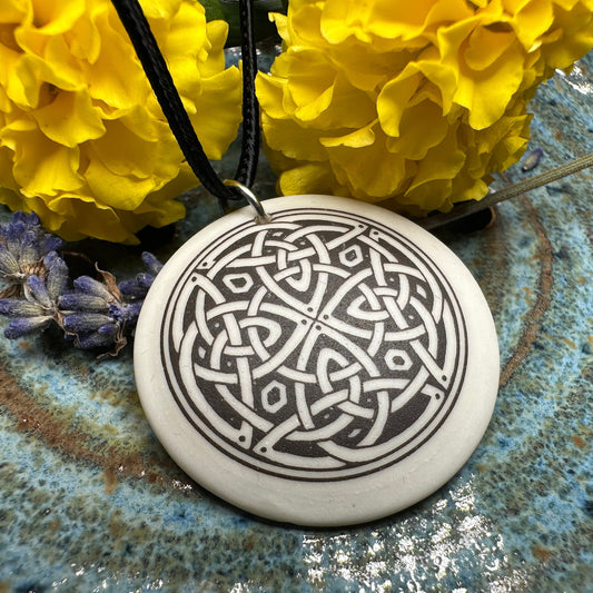 Artisan Celtic Knot Necklace - Handmade in the U.S.A.