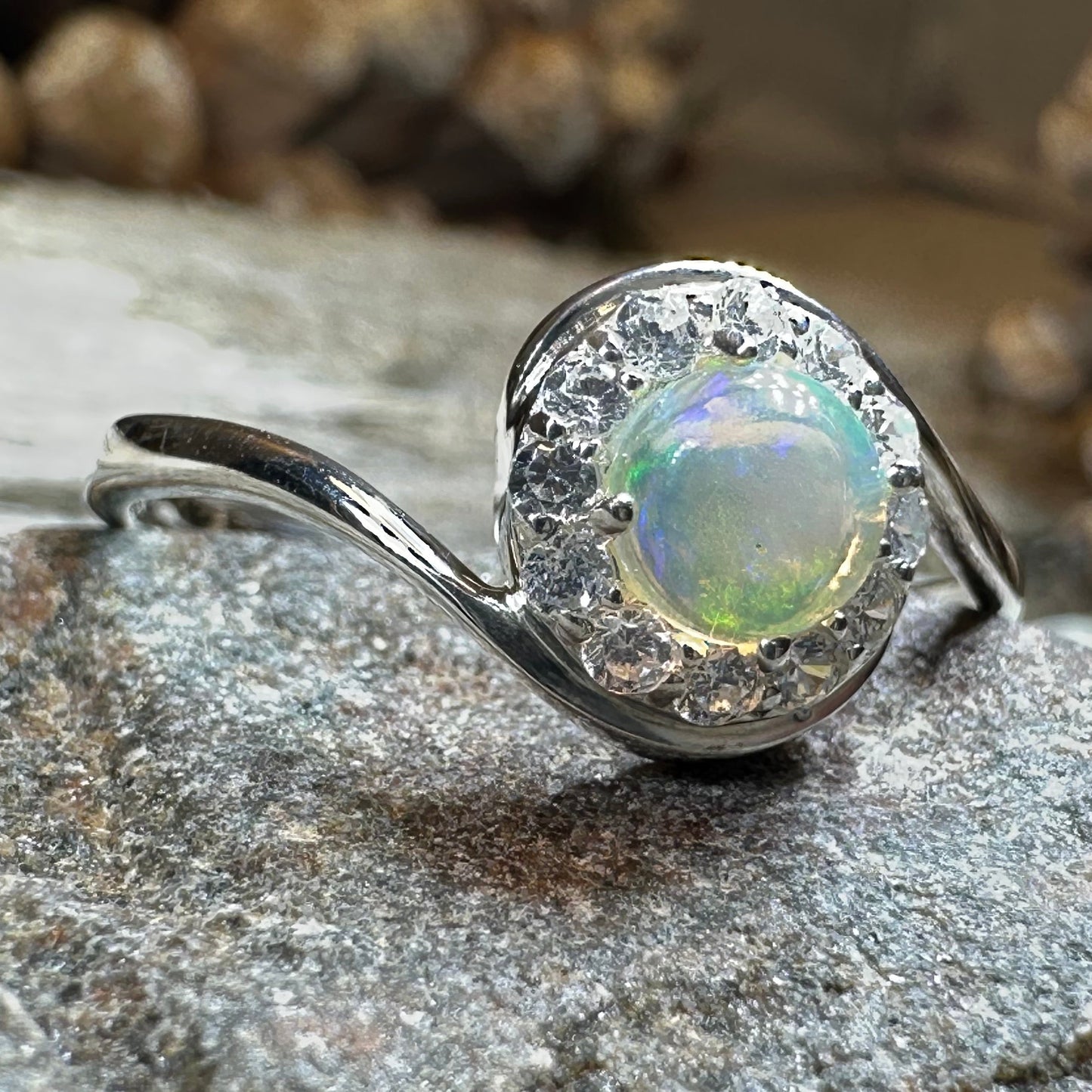Sairva Opal Ring — view 6