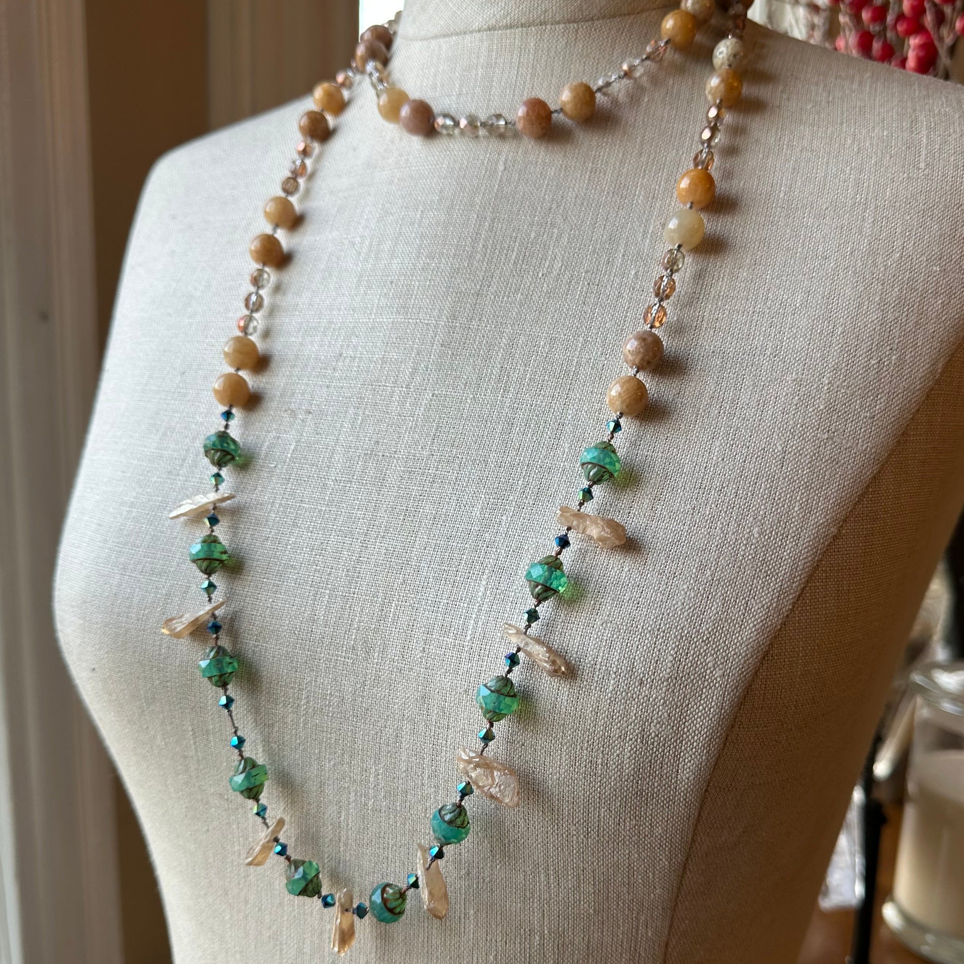 Keem Bay Crystal Necklace — view 13