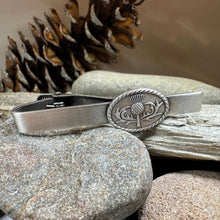 Load image into Gallery viewer, Celtic Thistle Tie Bar
