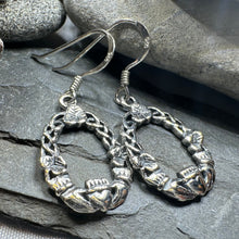 Load image into Gallery viewer, Lilith Celtic Claddagh Earrings
