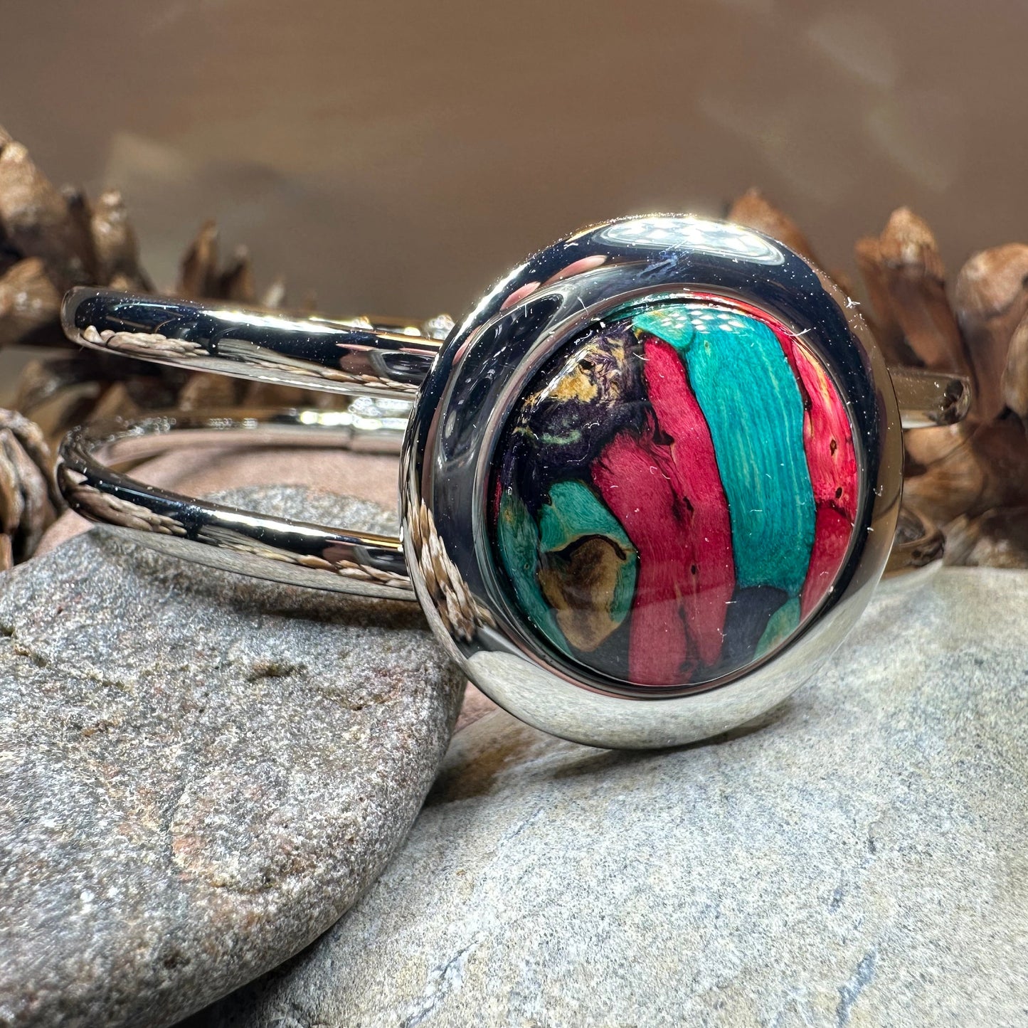 Elegant Scotland Heathergems Bracelet - Handmade in Scotland