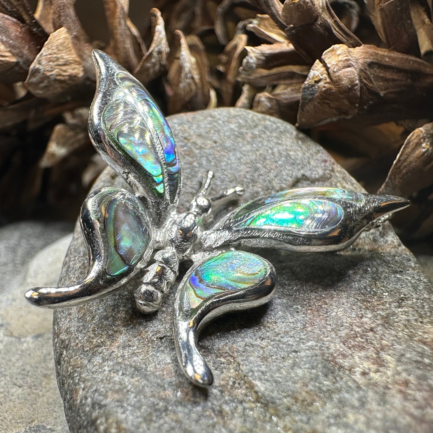 Brooke Butterfly Necklace — view 12