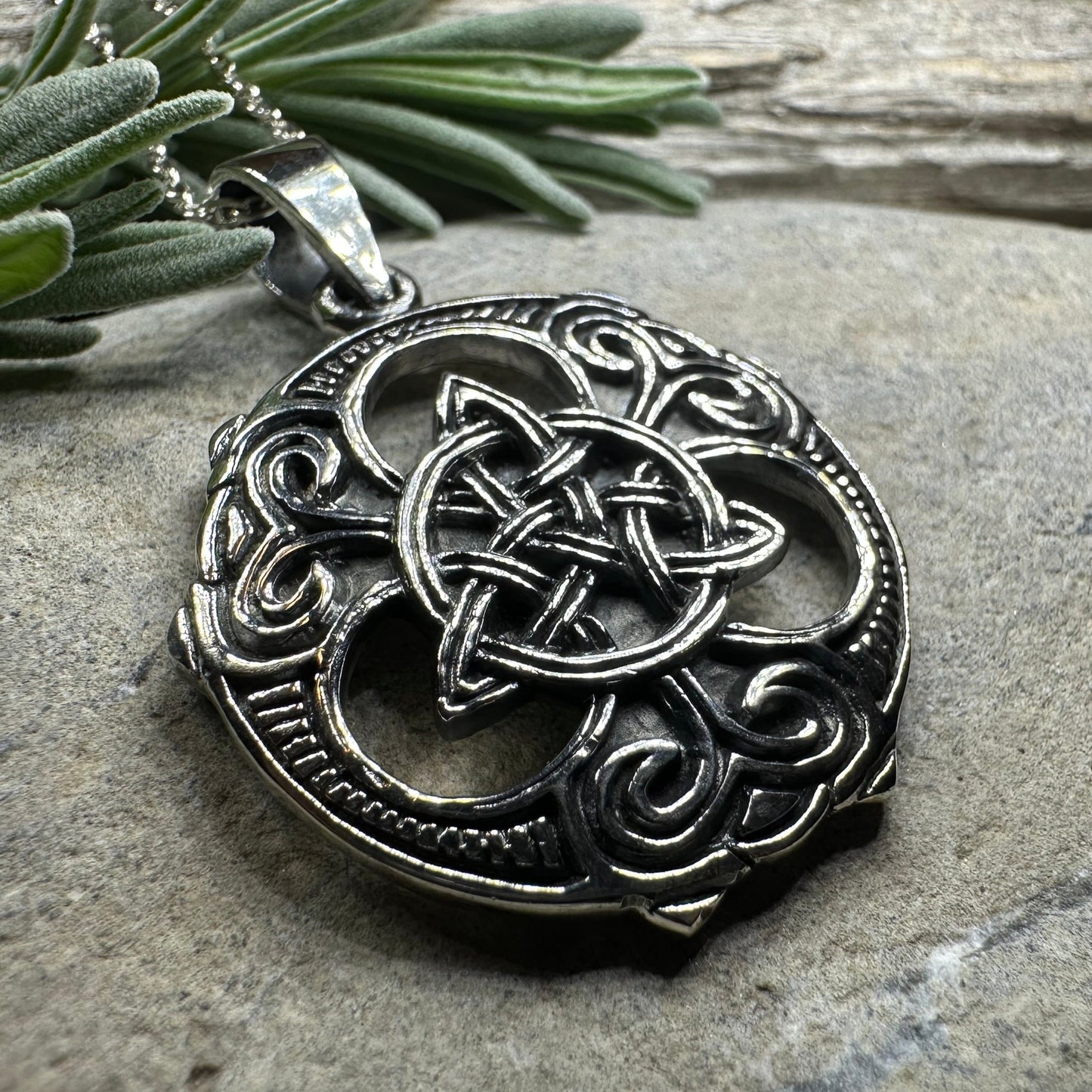 Lilith Celtic Knot Necklace — view 4