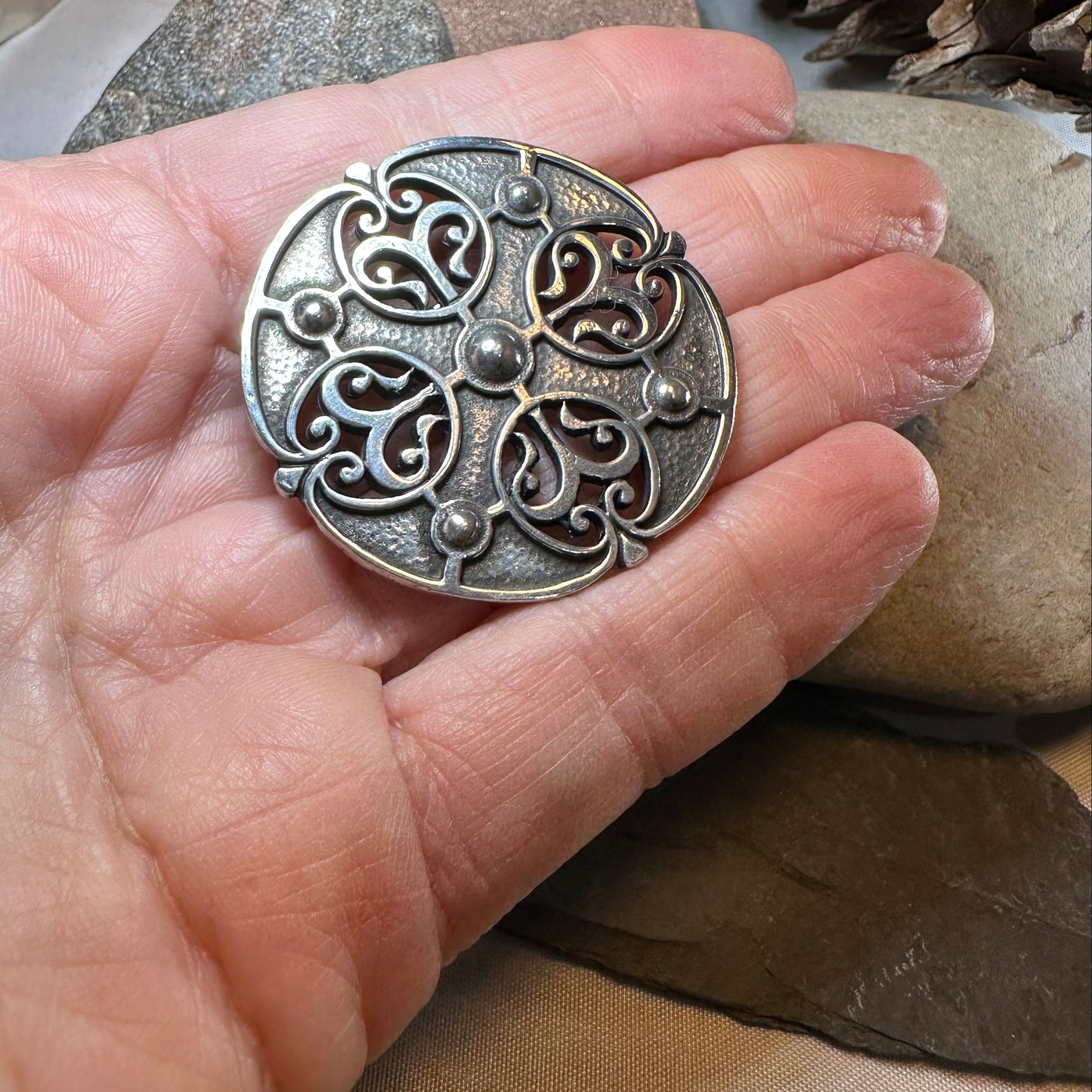 Galloway Hoard Pewter Brooch - Historic Replica