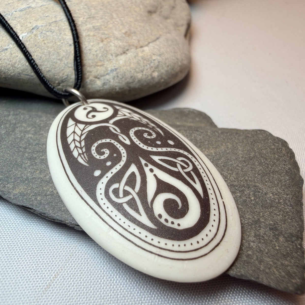 Artisan Cerridwen Celtic Goddess Necklace - Handmade in the U.S.A.